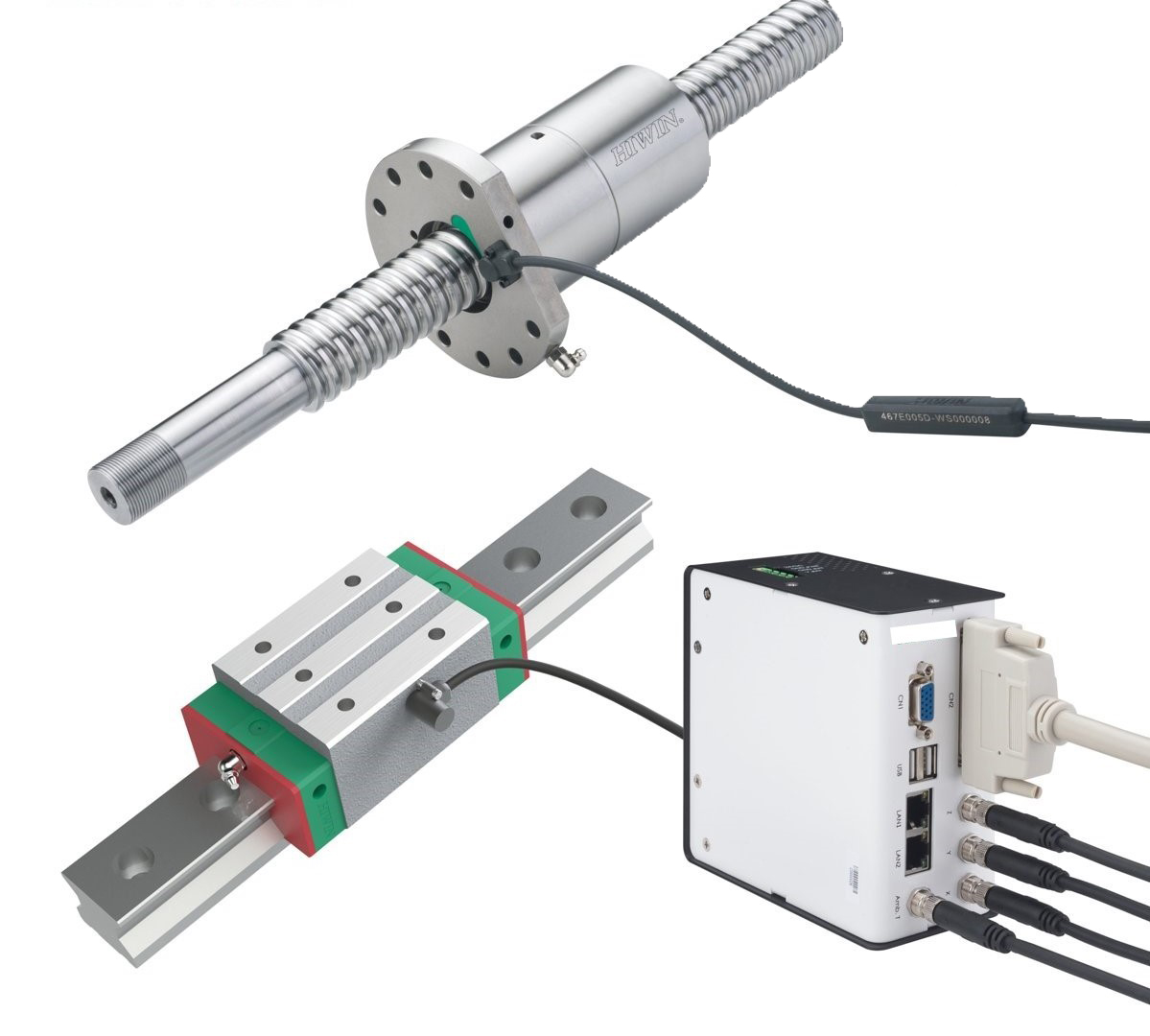 工業4.0連結之智慧型滾珠螺桿